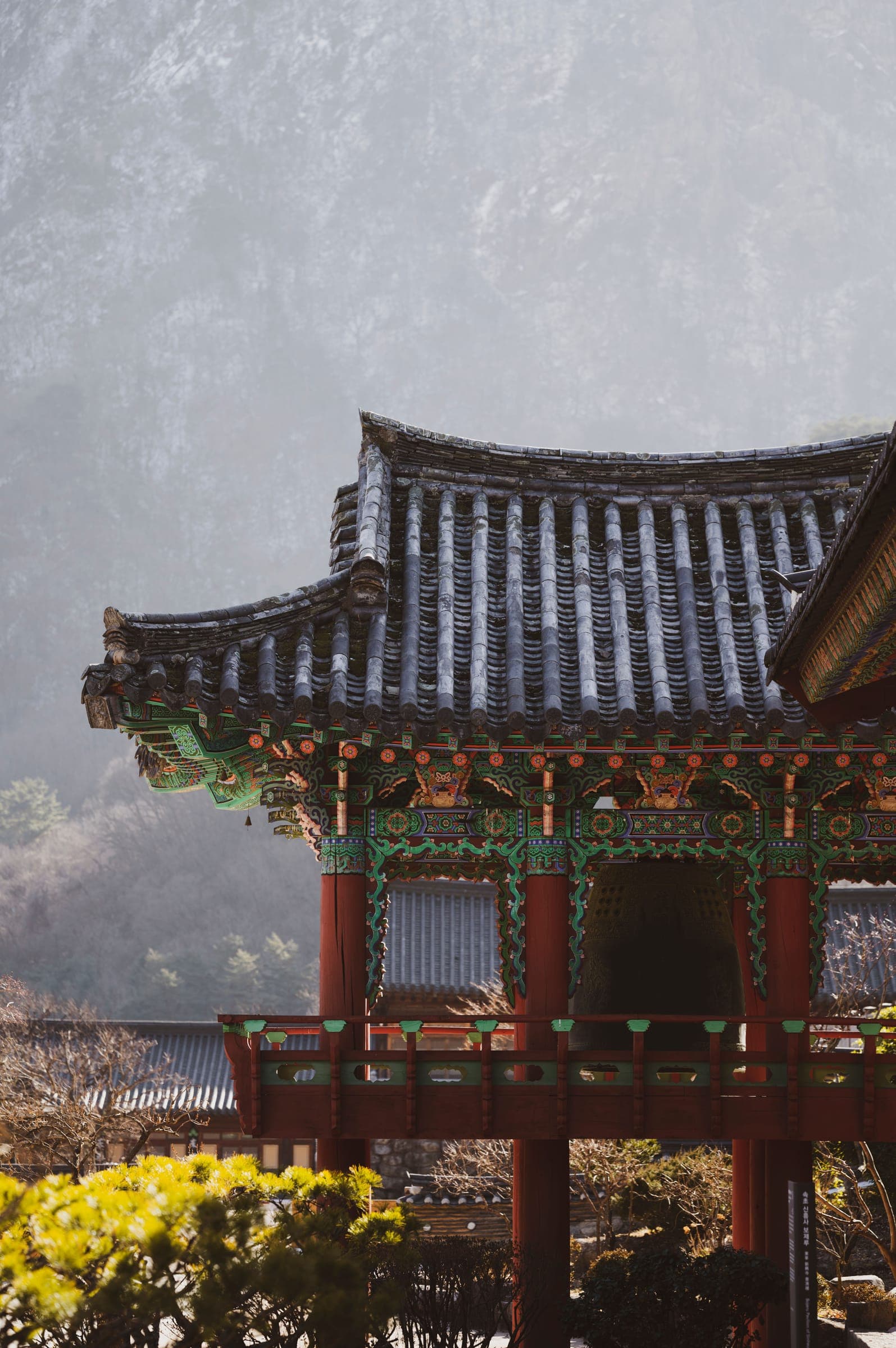 Granite peaks of Seoraksan in South Korea.